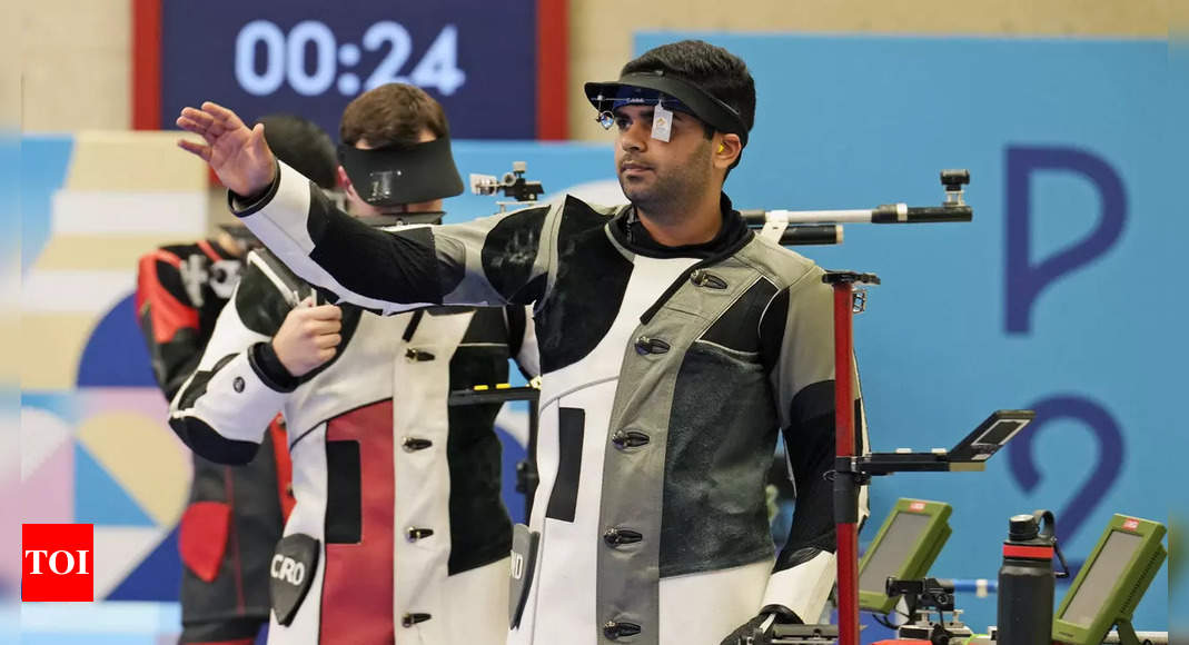 Paris Olympics: Arjun Babuta narrowly misses medal, finishes fourth in men's 10m air rifle | Paris Olympics 2024 News – Times of India