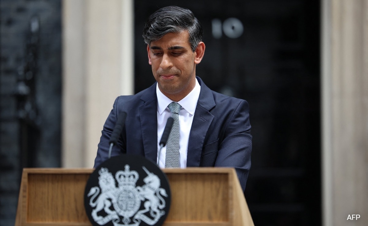 Rishi Sunak Makes Apology Calls To Ex-MPs After UK Election Loss