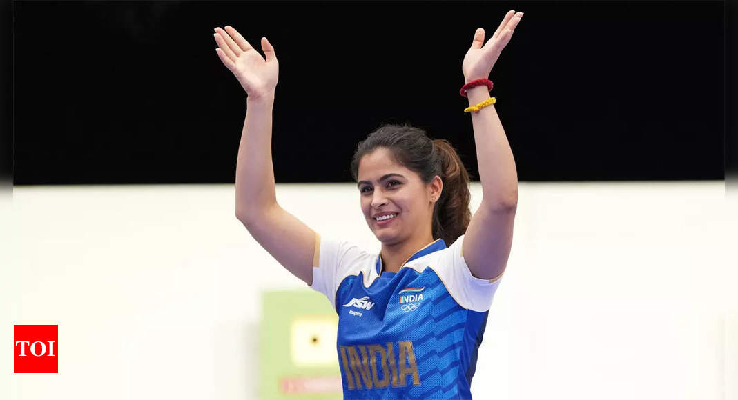 Trailblazer Manu Bhaker first Indian to win two medals at same Olympics post-Independence | Paris Olympics 2024 News - Times of India