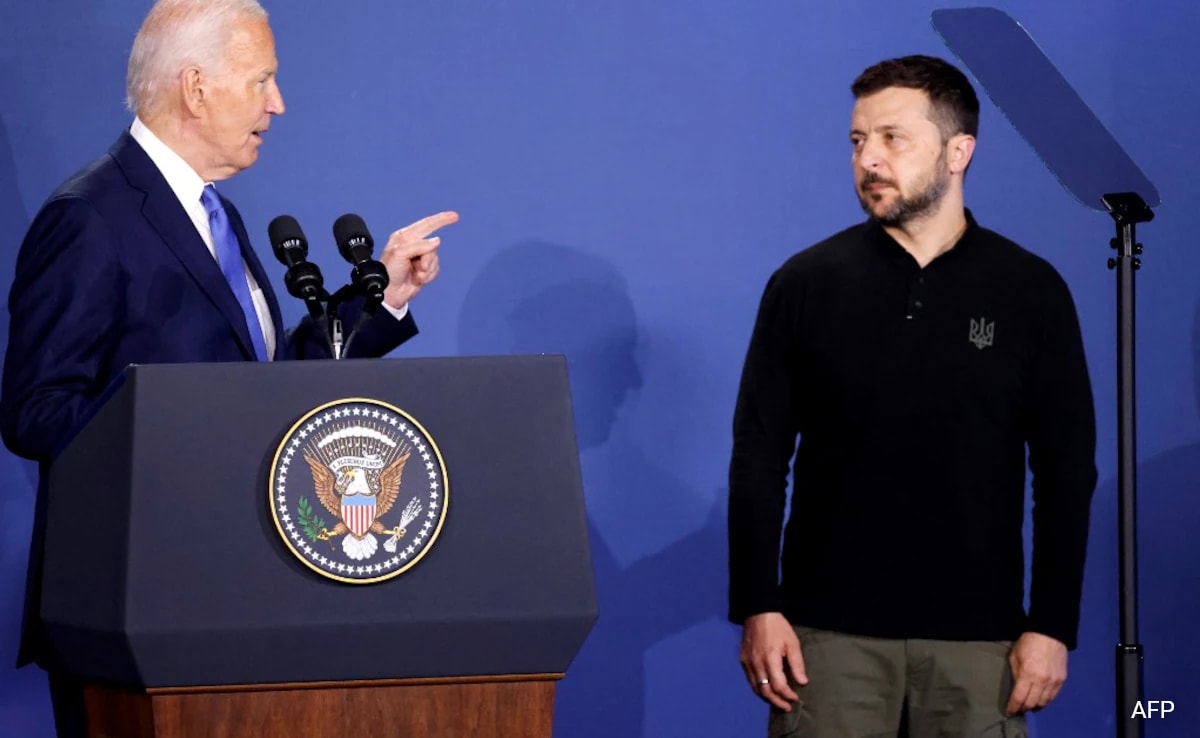 Watch: Biden Calls Him "President Putin". How Ukraine's Zelensky Reacted