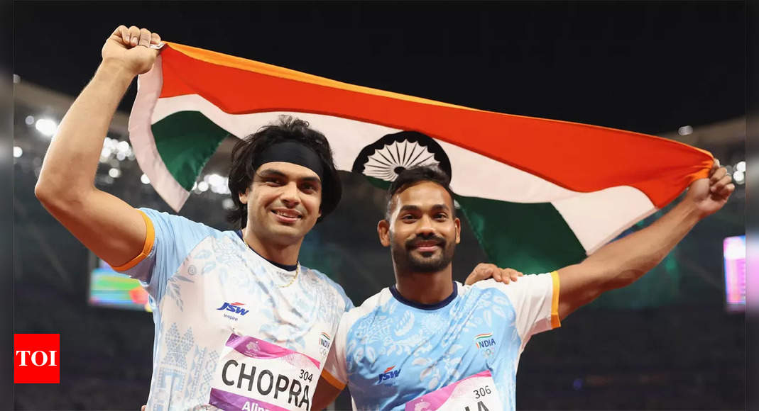 When Neeraj Chopra inspired Kishore Jena to 'Go for Paris': The heartwarming backstory | Paris Olympics 2024 News – Times of India