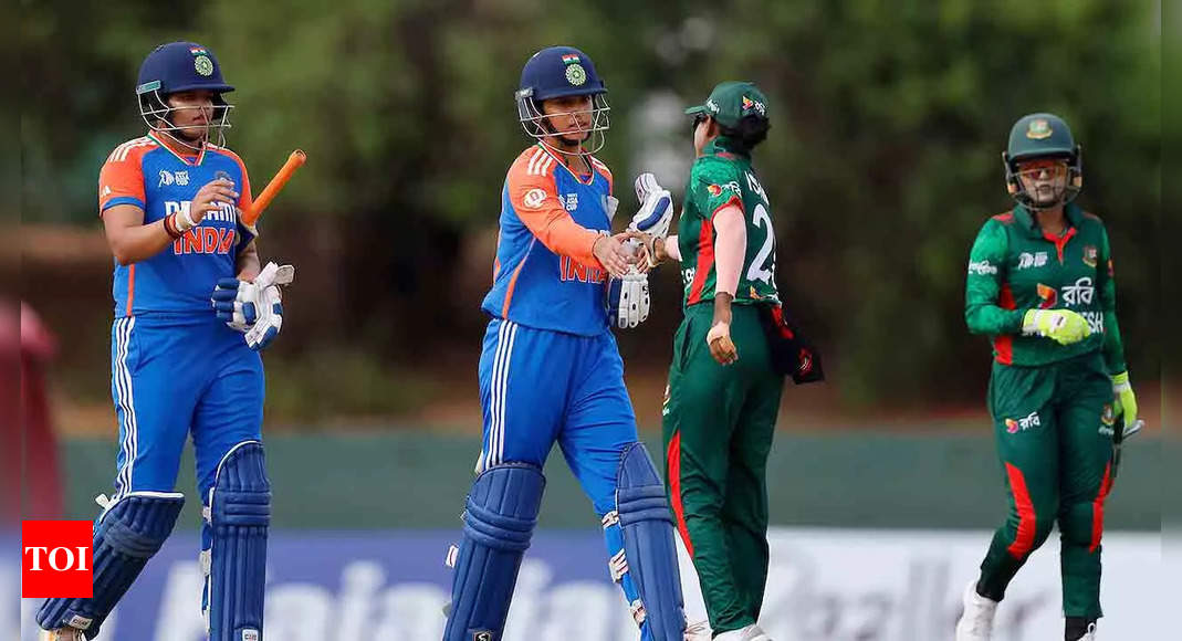 Women's Asia Cup: Renuka Singh, Smriti Mandhana power India to ten-wicket victory Bangladesh to book final berth | Cricket News – Times of India