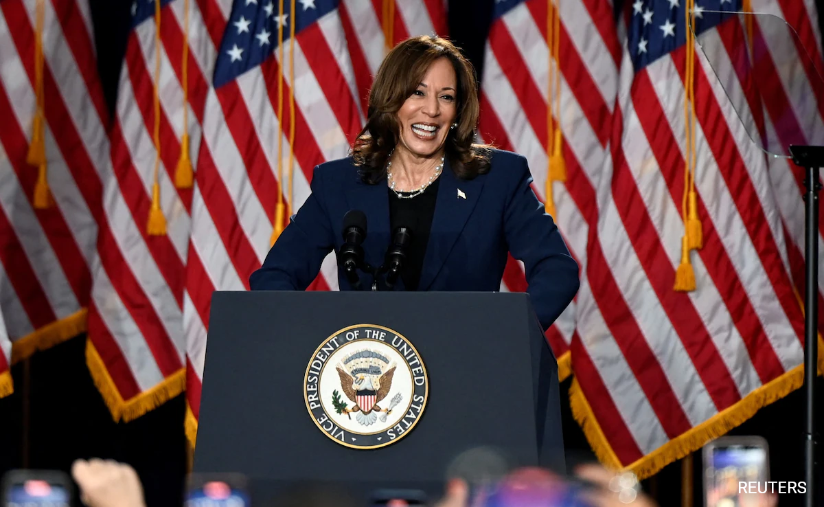 "Disgusting": White House Describes Sexist Attacks On Kamala Harris