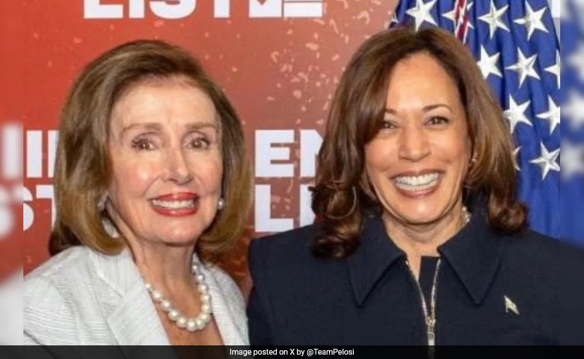 "I Have Full Confidence...": Nancy Pelosi Endorses Kamala Harris