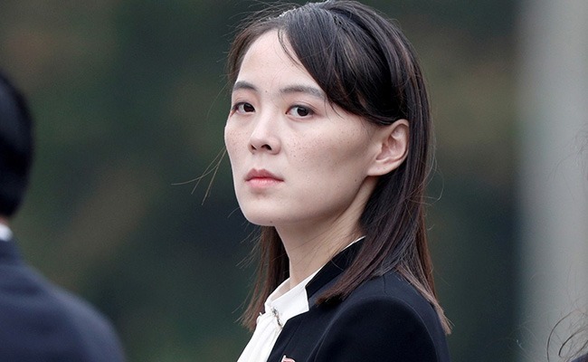 "Suicidal Hysteria": Kim Jong Un's Sister Hits Out At South Korea Military Drills