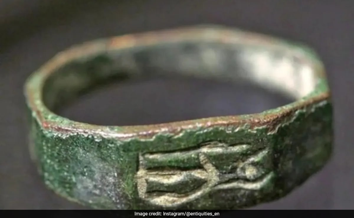 "Thought It Was A Rusty Bolt": 13-Year-Old Stumbles Upon Roman-Era Ring