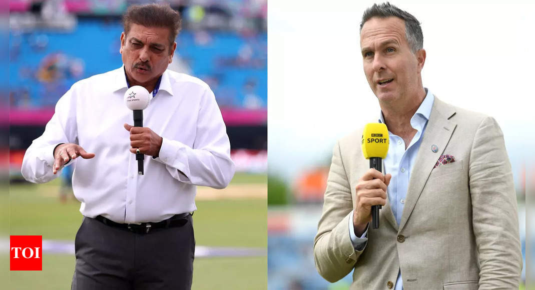 'Nobody in India cares': Ravi Shastri roasts Michael Vaughan over 'India-centric T20 World Cup' criticism | Cricket News – Times of India