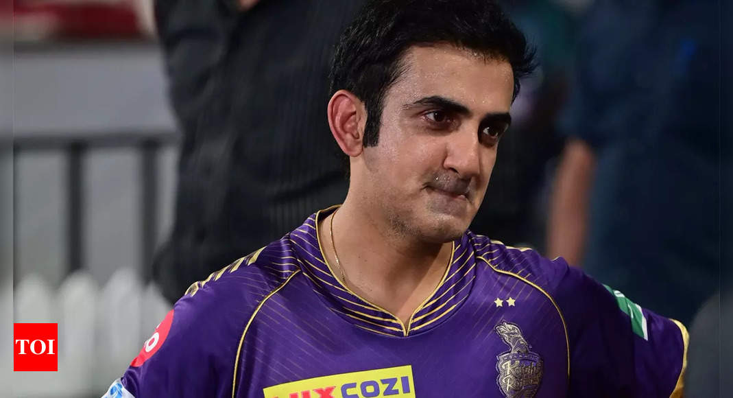 'There is no bigger honour…': KKR celebrate Gautam Gambhir's appointment as India's head coach | Cricket News – Times of India