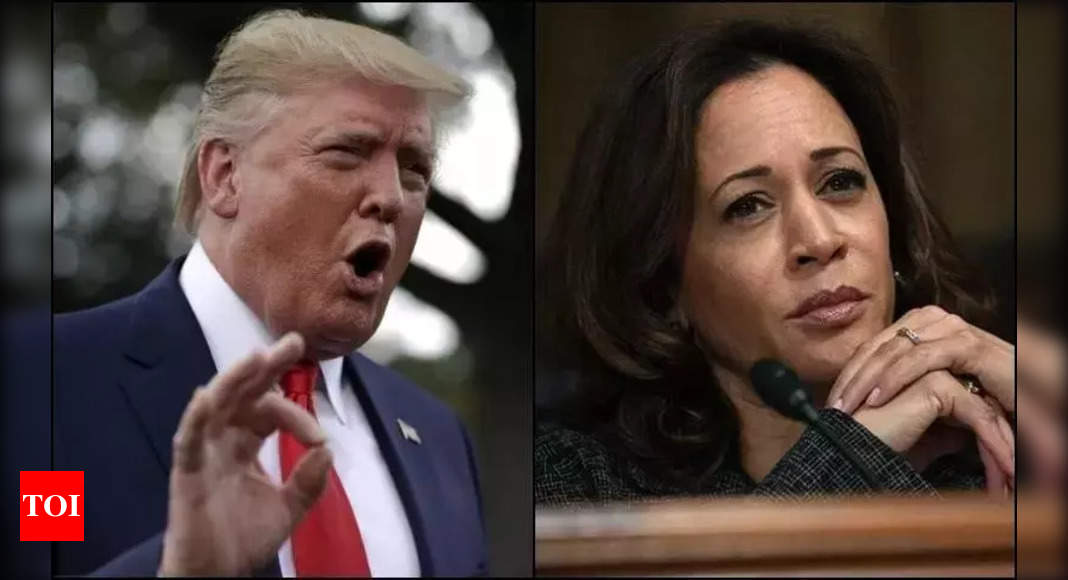 After 'Lying Kamala, laughing Kamala, crazy Kamala', Trump scrambles to recalibrate strategy as Harris takes center stage – Times of India