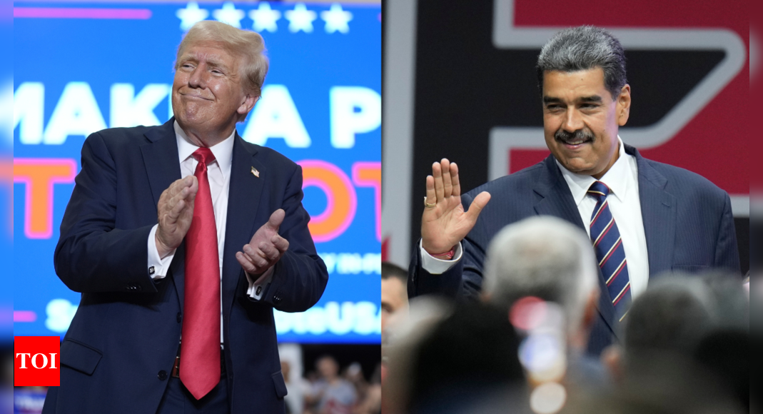 'Venezuela destroyed': Trump blames 'crazy Kamala Harris' for deal with Maduro – Times of India