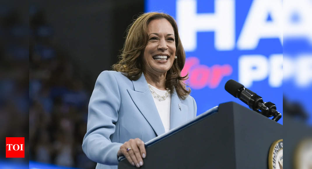 Kamala Harris secures major endorsement over Donald Trump - Will this boost make her stronger contender against former US president? - Times of India