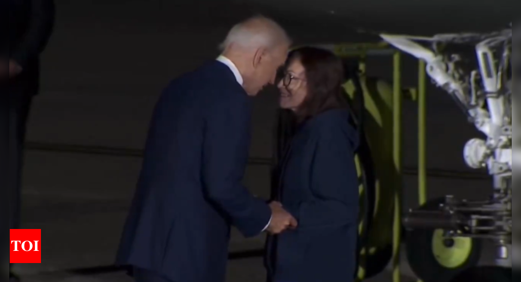 US President Joe Biden and Kamala Harris welcome freed Americans after major prisoner swap with Russia – Times of India