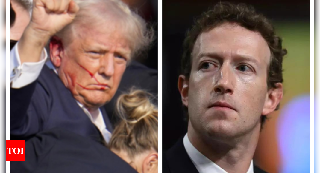 Trump says Zuckerberg called, apologized for 'censoring' photo: 'He's not gonna support a Democrat' – Times of India