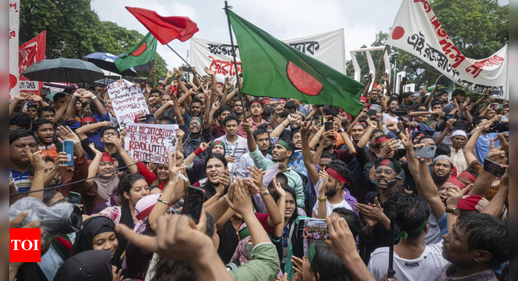 Anti-government rallies in Bangladesh seek justice for quota protest victims – Times of India