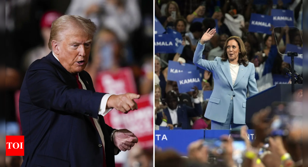 Trump agrees to participate in debate with Kamala Harris on September 4 – Times of India