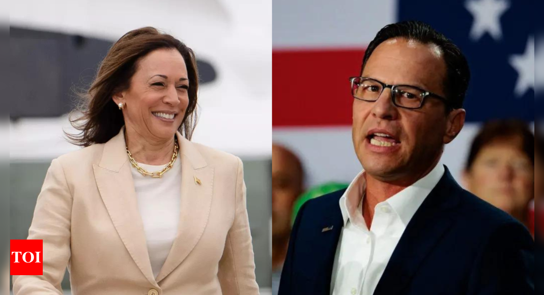 Kamala's veep pick: Needle of probability swings towards Penn governor Josh Shapiro – Times of India