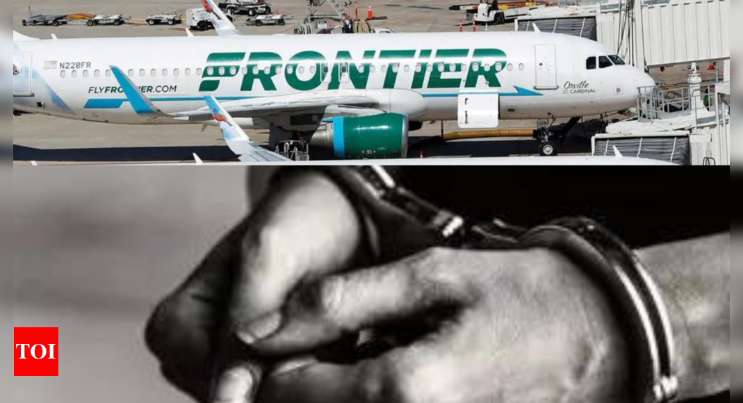 Frontier Airlines flight from Houston to Dallas canceled after Pilot arrest - Times of India