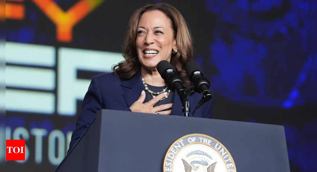 US election: Kamala Harris to interview these three candidates at her home for vice president pick - Times of India