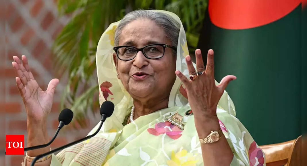 Who is Sheikh Hasina? Bangladesh's iron lady who resigned after 15 years – Times of India