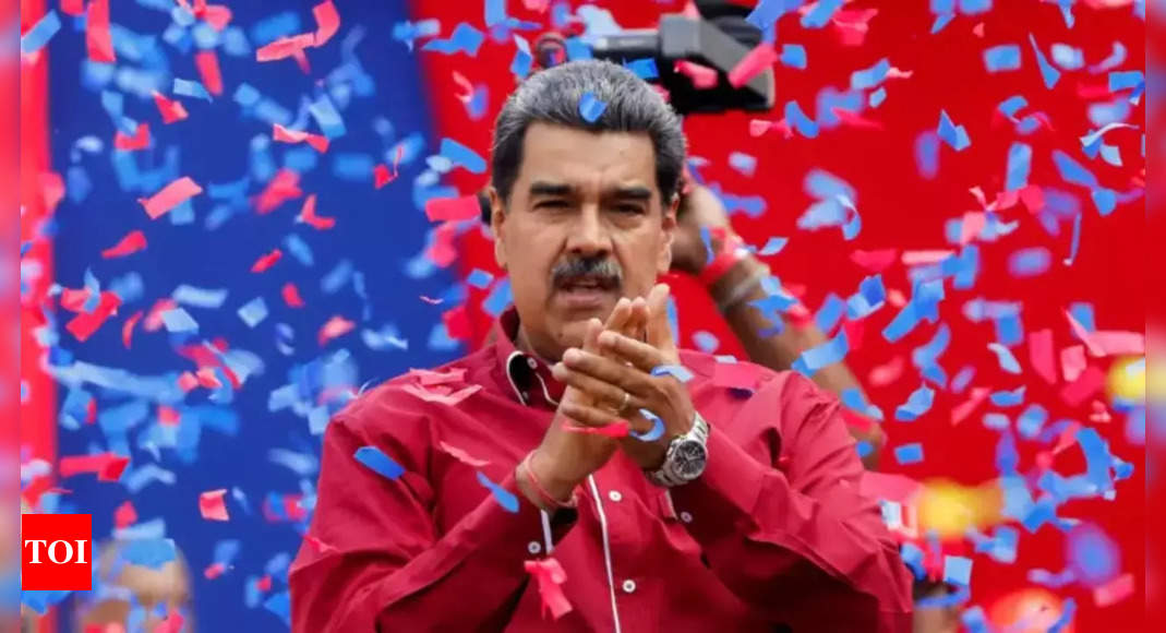 Venezuelan President Maduro attacks social media, claims 'cyber-fascist' coup bid – Times of India