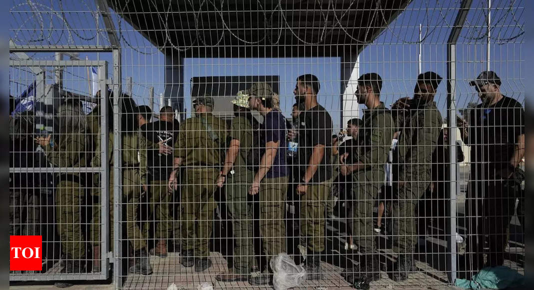 Israel court hears bid to close prison where soldiers are accused of sexually assaulting Palestinian – Times of India