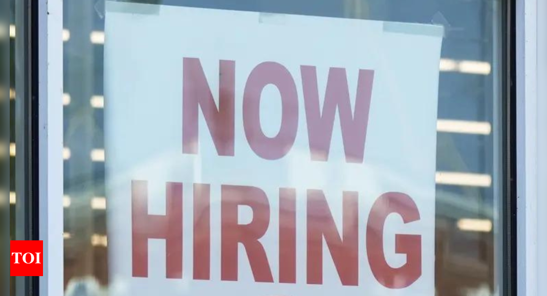 US weekly jobless claims fall more than expected in latest week – Times of India