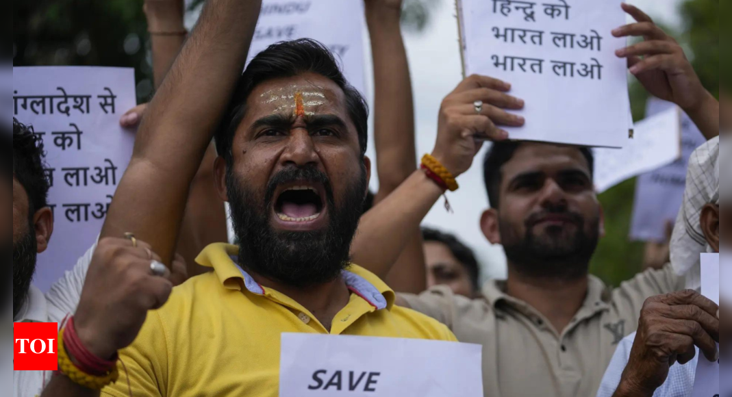 'Violence must stop': Indian-American Congressmen call for end to violence against Hindus in Bangladesh – Times of India