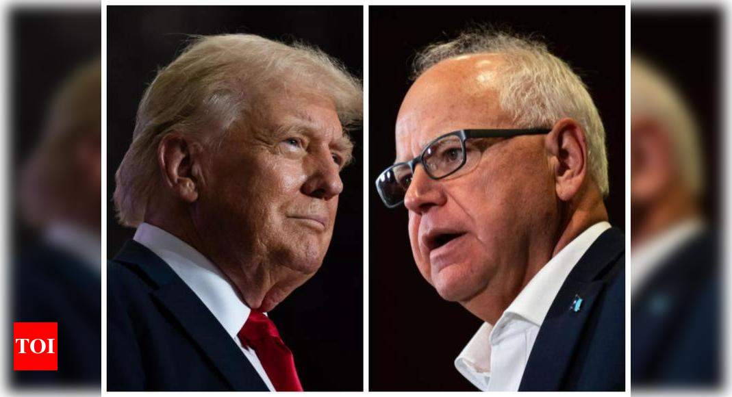 US election: Trump’s 2020 praise for Walz's response to Minneapolis riots collides with current criticism - Times of India