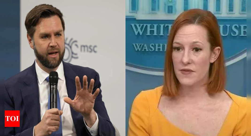 'JD Vance is not authentic': Former White house press secretary Jen Psaki slams Republican US VP nominee saying 'voters are not dumb' – Times of India