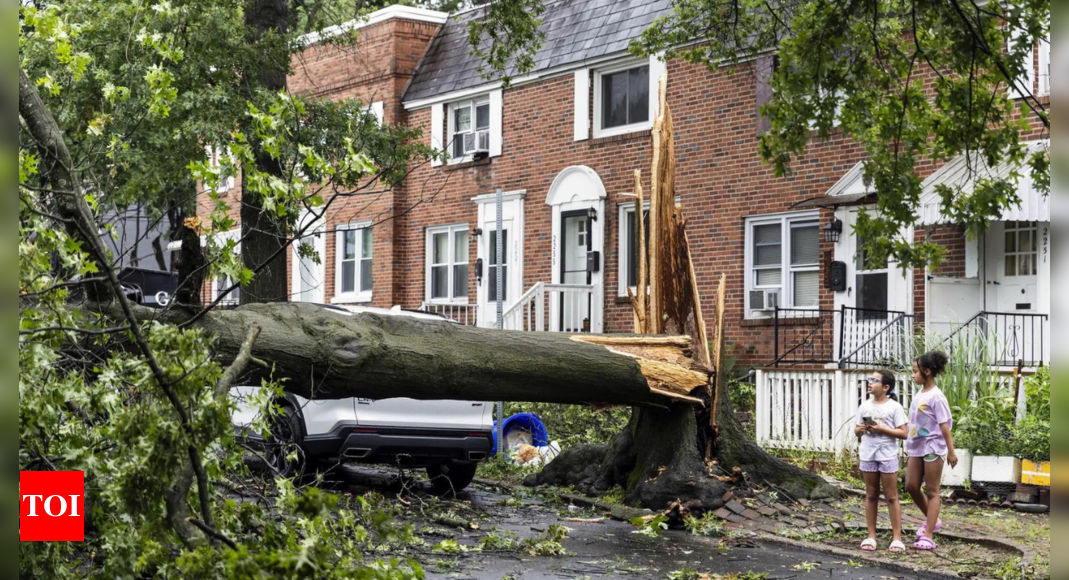 Debby’s remnants unleash torrential rain, severe flooding in New York, Pennsylvania - Times of India