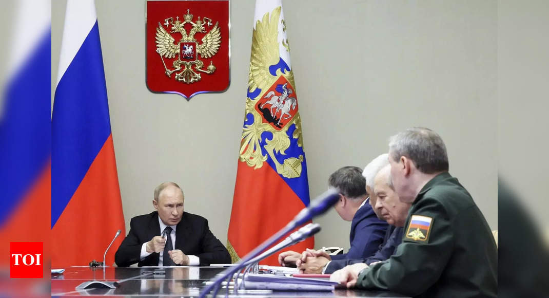 Putin: Kyiv incursion a bid to stop our offensive but we will carry on - Times of India