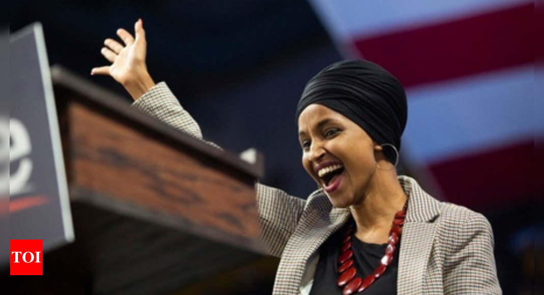 Big win for Kamala Harris camp: Ilhan Omar wins primary race in Minnesota – Times of India