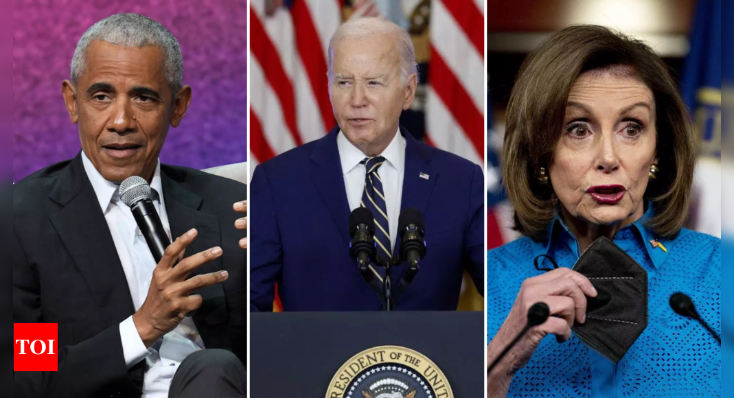 Biden 'most angry' with Nancy Pelosi, hasn't spoken yet; 'frustrated' with Obama - Times of India