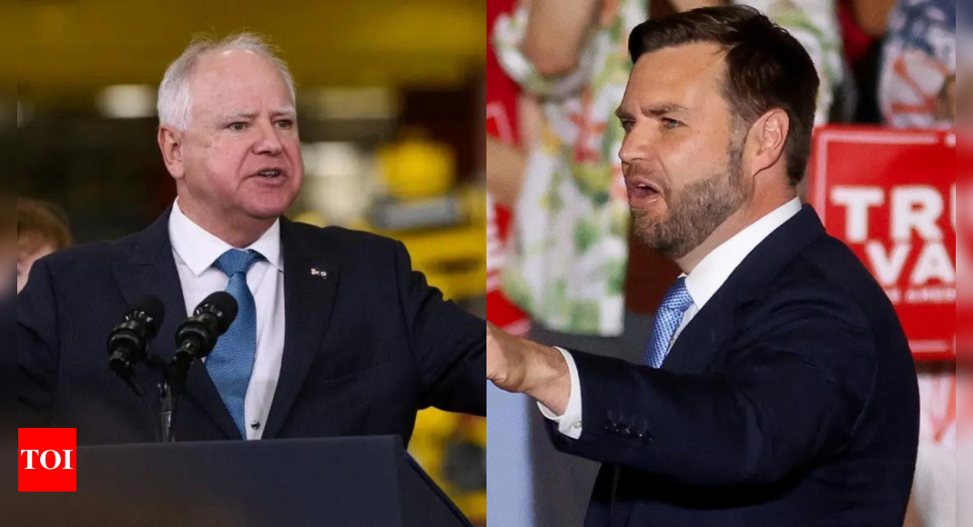 Will JD Vance and Tim Walz debate? Everything you need to know about the upcoming showdown - Times of India