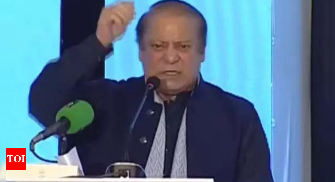 Pakistan: Nawaz Sharif urges govt to address soaring electricity bills issue - Times of India