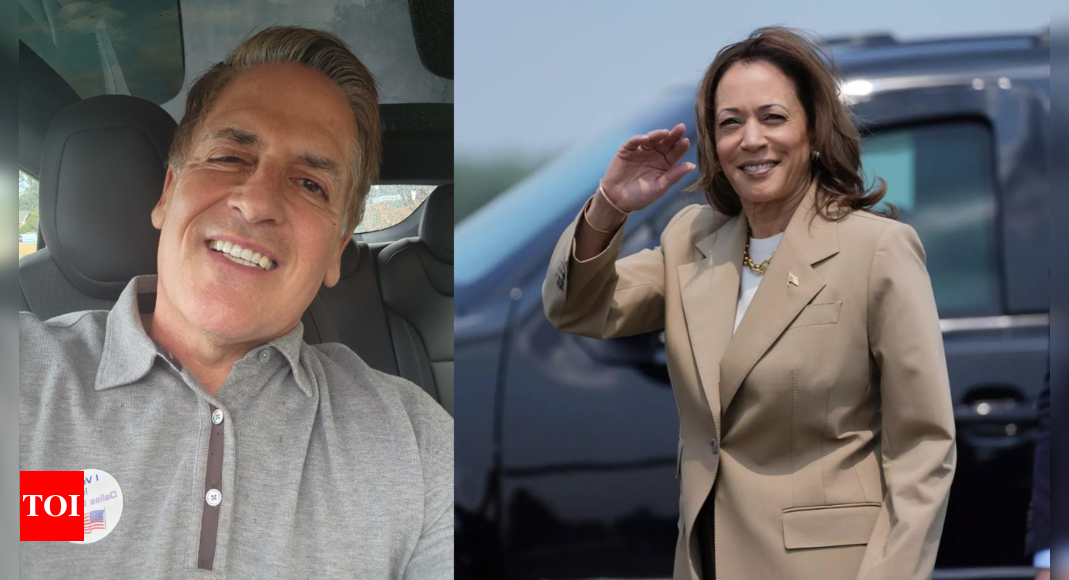 Shark Tank judge Mark Cuban backs Democrat Kamala Harris' economic plan – Times of India