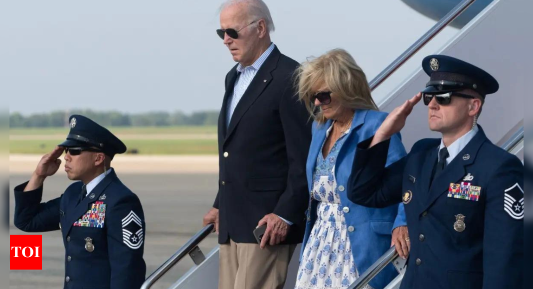 Why Joe Biden, Jill will skip Kamala Harris, Barack Obama's speeches at DNC – Times of India