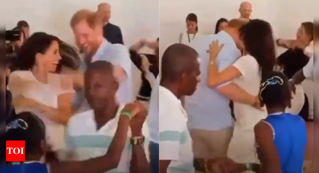 Video of Harry-Meghan's salsa viral, ex-roommate shares Duchess Of Sussex' dance secret – Times of India