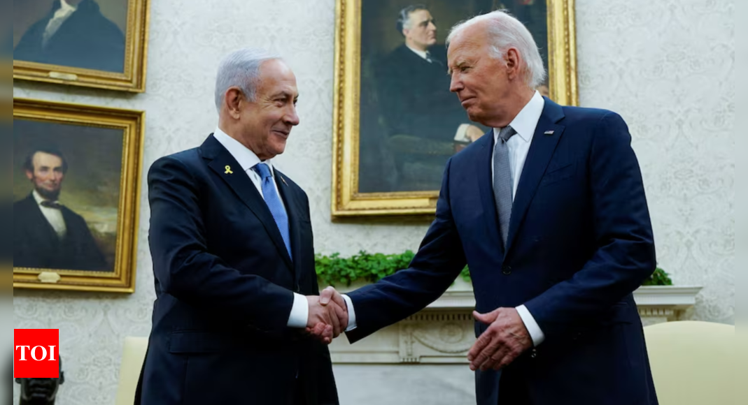 Biden to speak with Netanyahu on Gaza ceasefire talks, US official says – Times of India