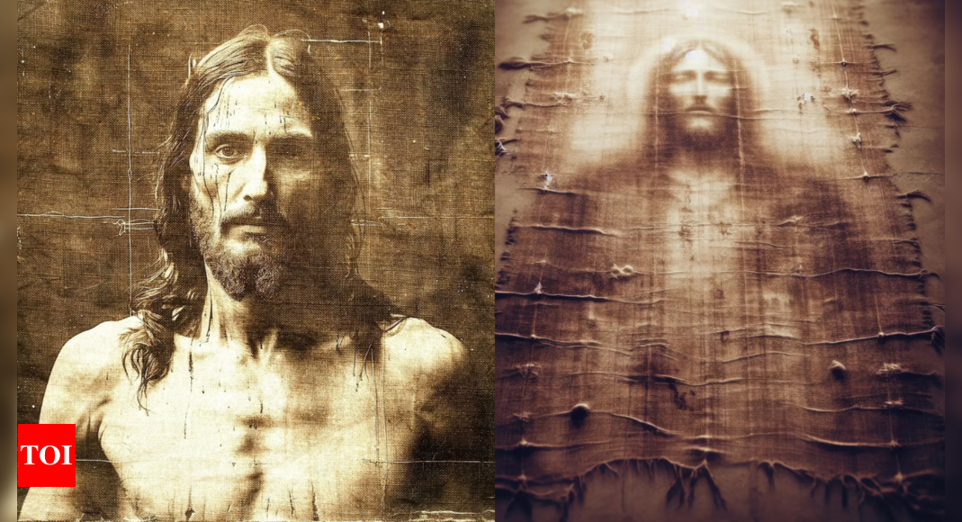 AI images of Jesus Christ from Shroud of Turin go viral, sparking old debate - Times of India