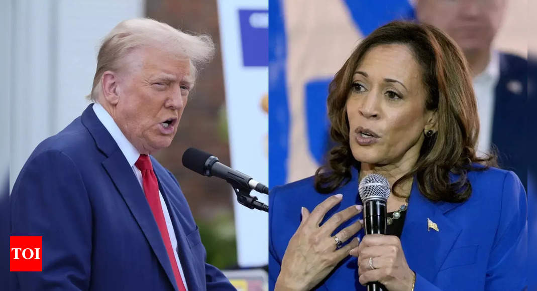 Kamala Harris tears into Trump at DNC speech: 'Unserious man, but consequences of his return to White House extremely serious' – Times of India