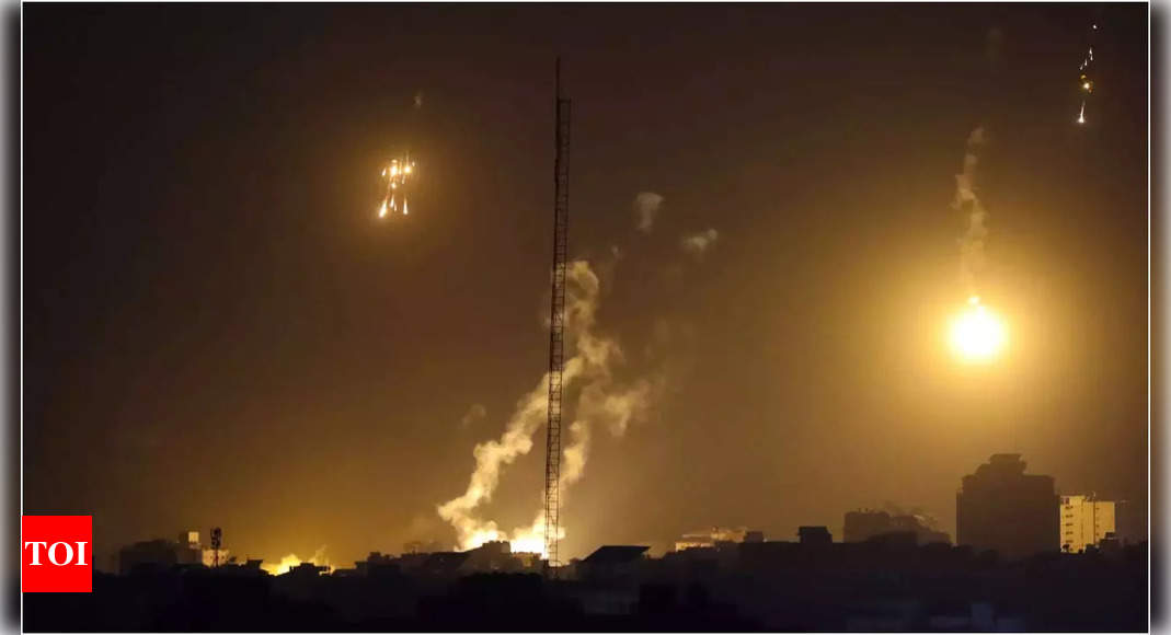 Israeli airstrikes kill dozens in Gaza ahead of ceasefire talks - Times of India