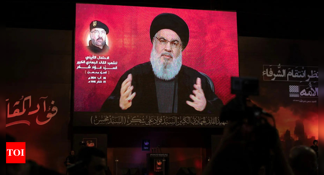 What Hezbollah leader Nasrallah said on possibility of 'future attacks' and other takeaways – Times of India