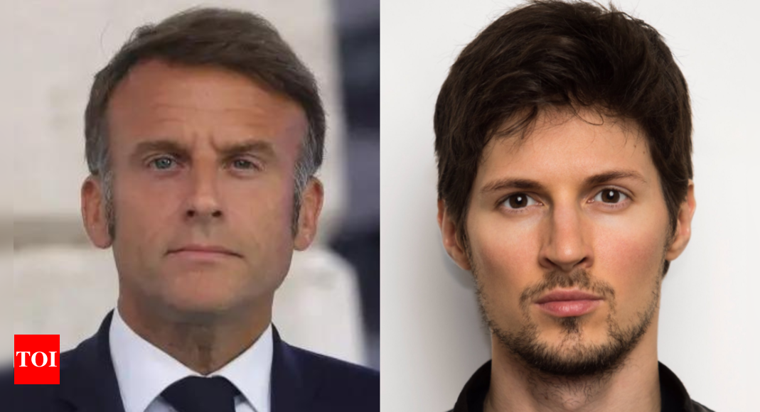 France's Macron denies 'political' motive behind Telegram CEO Pavel Durov's arrest – Times of India