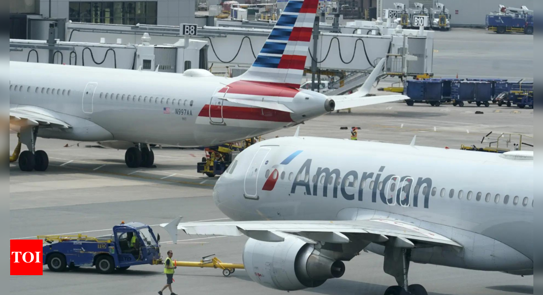 Woman sues American Airlines for sexual assault on flight: 'They didn't prevent' – Times of India