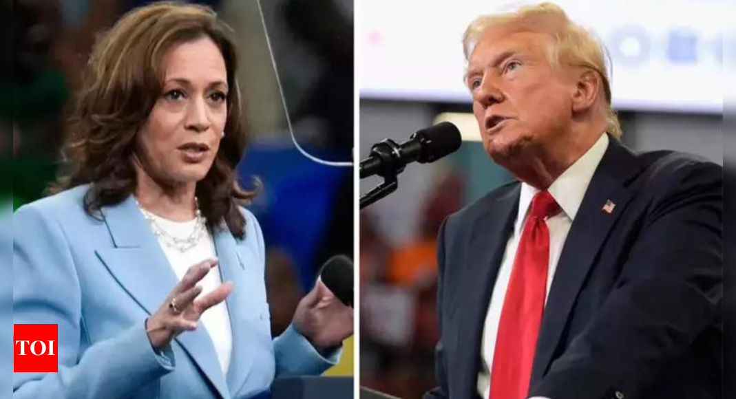 Trump says he's reached agreement with Kamala Harris for Sept 10 debate. Rules are… – Times of India