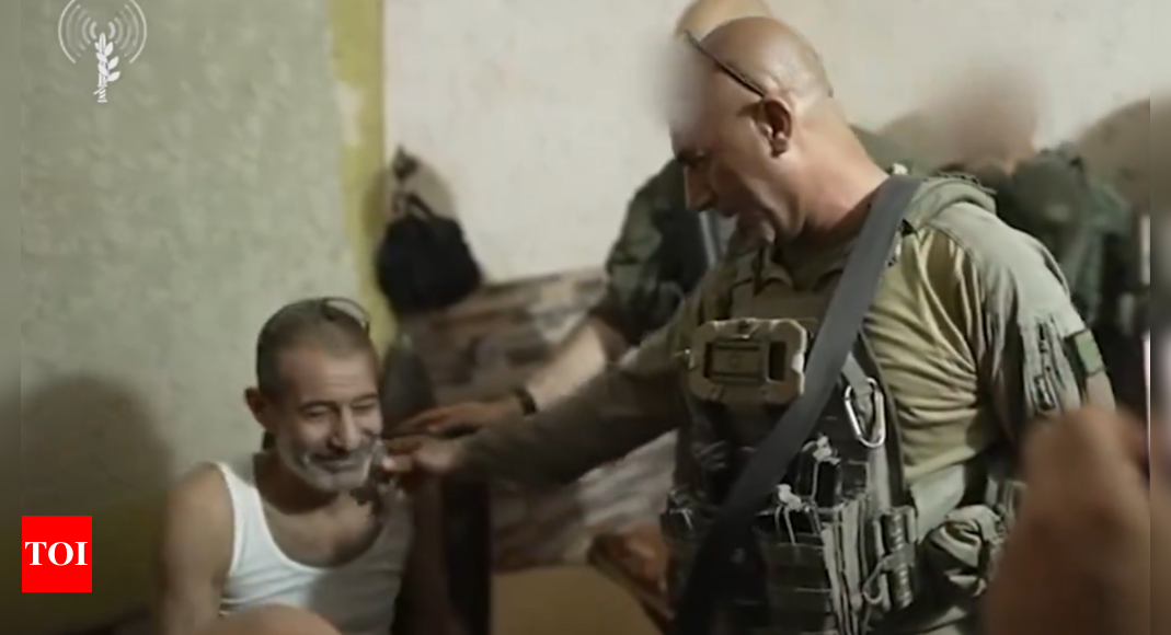 Watch: IDF rescues father of 11 after 326 days, first successful rescue from Gaza’s tunnels – Times of India