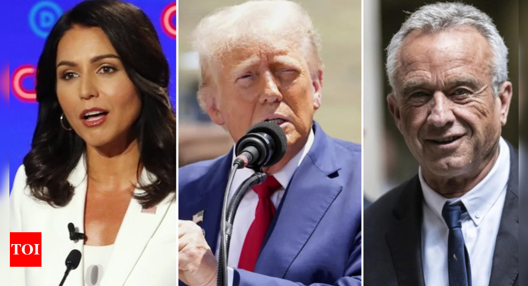 US elections: Tulsi Gabbard, Robert Kennedy and Trump's 'Game of Thrones' – Times of India