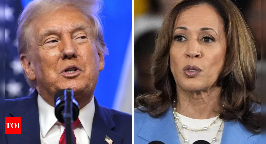 Trump's first reaction ahead of Kamala Harris-CNN interview: 'When they ask her a question…' – Times of India