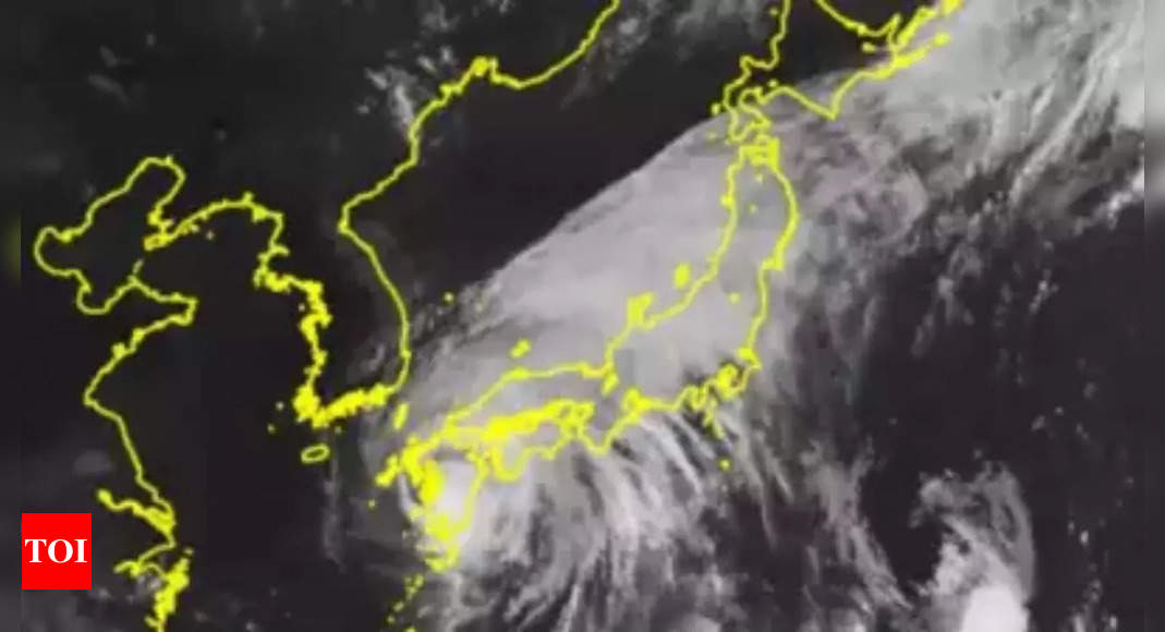 Typhoon Shanshan brings torrential rains, travel turmoil across Japan – Times of India